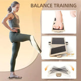 Wooden Yoga Foot Stretching Balance Board Training New Ballet Single Leg Balance