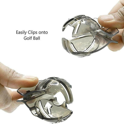 Sports Alignment Golf Ball Marker 3 Line Tool Drawing Liner Set Stencil Au Stock - Green+Yellow