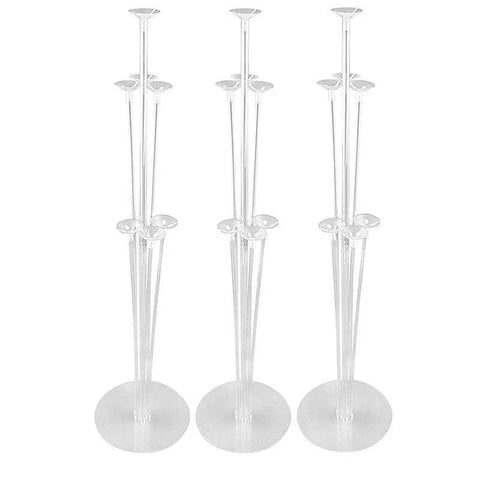 3/6/12 Set 70 Cm Balloon Column Set Upright Base Stand Holder Wedding Party Deco - 3Sets