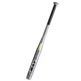 25inch 63CM Alloy Steel Metal Baseball Bat Racket 4 Colours - Silver