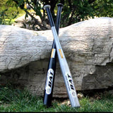 25inch 63CM Alloy Steel Metal Baseball Bat Racket 4 Colours - Silver