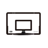 Wall Mounted Foldable Basketball Stand Indoor Outdoor Hoop Frame for Young Players