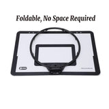 Wall Mounted Foldable Basketball Stand Indoor Outdoor Hoop Frame for Young Players