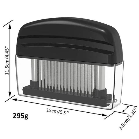48-Blade Stainless Steel Meat Tenderizer Tool for Steak Pork Chicken Lamb