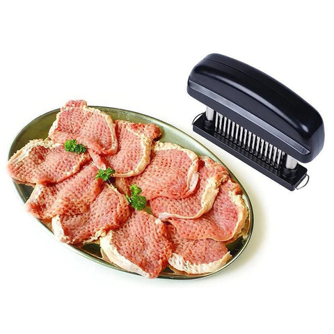 48-Blade Stainless Steel Meat Tenderizer Tool for Steak Pork Chicken Lamb