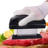48-Blade Stainless Steel Meat Tenderizer Tool for Steak Pork Chicken Lamb