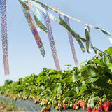 Bird Repellent Laser Reflective Tape Garden Birds Deterrent Double-Side Tapes