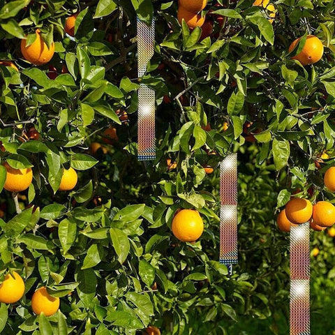 Bird Repellent Laser Reflective Tape Garden Birds Deterrent Double-Side Tapes