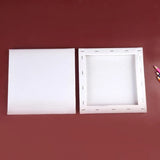 5x Artist Blank Stretched Canvas Canvases Art Large White Range Oil Acrylic Wood - 20*30CM