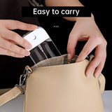 1pc Portable Card Spray Bottle Refillable Travel Watering Can for Skincare