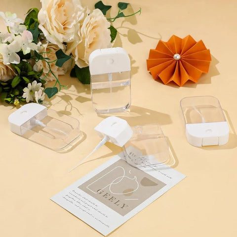 1pc Portable Card Spray Bottle Refillable Travel Watering Can for Skincare