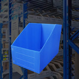 Plastic Storage Box Set 6Size Clear Hard Case Miter Tool Parts Display Organiser - 30x20x30cm