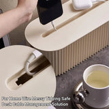 Large Cable Wire Cord Storage Box Case Management Socket Tidy Organizer