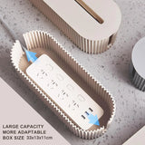 Large Cable Wire Cord Storage Box Case Management Socket Tidy Organizer