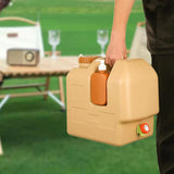 20L Outdoor Camping Portable Storage Bucket with Tap Drinking Water Container