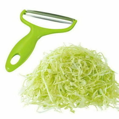 Stainless Steel Cabbage Peeler Wide Blade Vegetable Shredder with Ergonomic Handle