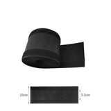 Cable Cover Nylon Sticky Wire Protector Floor Blanket Reusable Cord Tube Cover - Black-3Meter(with adhesive)-Floor