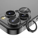For iPhone 14/14 Plus Metal Camera Lens Glass Screen Protector - Rainbow