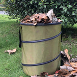 Folding Garden Leaf Bin Portable Outdoor Storage Bucket Camping Trash Can