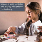 Ultra Soft Trading Card Sleeves Clear Penny Protector 100Pcs For Pokemon Nba Yugioh - 100PCS