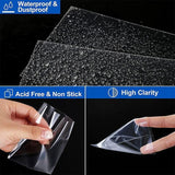 Ultra Soft Trading Card Sleeves Clear Penny Protector 100Pcs For Pokemon Nba Yugioh - 100PCS