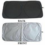 Car Windshield Sunshade Foldable 150×70cm UV Block Front Visor for SUV Van
