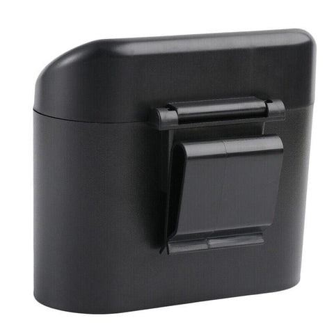 Mini Car Trash Bin with Lid Multifunction Rubbish Can for Vehicle Office Desktop Use