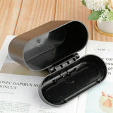 Mini Car Trash Bin with Lid Multifunction Rubbish Can for Vehicle Office Desktop Use