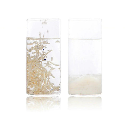 2.4kg Mixed Crushed Bentonite Tofu Cat Litter Cat Litter Deodorant Cat Supplies - 2.4kg*4