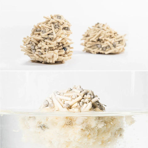 2.4kg Mixed Crushed Bentonite Tofu Cat Litter Cat Litter Deodorant Cat Supplies - 2.4kg*4