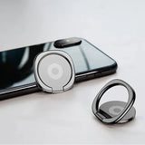 Iring Phone Ring Finger Holder Stand Mobile Grip with Mount Hook for iPhone and iPad - Gold