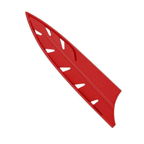 Plastic Knife Sheath Edge Guard Cover Scabbard Slicing Blade Red Protector Chef - Chef Scabbard-8in