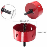 Poultry DIY Port PVC Gravity Fed Chicken Feeder for Hen Coop Farm Bucket Kit - 1 PC Hole Saw