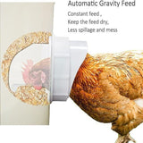 Poultry DIY Port PVC Gravity Fed Chicken Feeder for Hen Coop Farm Bucket Kit - 1 PC Hole Saw