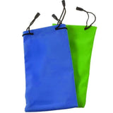 5PCS Cleaning Clothes Sunglasses Pouch Glasses Case Soft Eyeglasses Bag Random - 20PCS