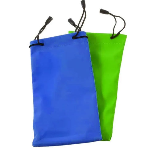 5PCS Cleaning Clothes Sunglasses Pouch Glasses Case Soft Eyeglasses Bag Random - 20PCS