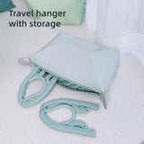 Portable Foldable Clothes Rack Travel Drying Stand for Home and Outdoor Use - Yellow