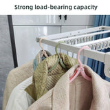 Portable Foldable Clothes Rack Travel Drying Stand for Home and Outdoor Use - Yellow