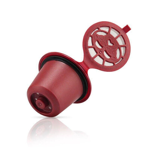 6Pcs For Nespresso Maker Machine Reusable Filter Coffee Capsule Pods