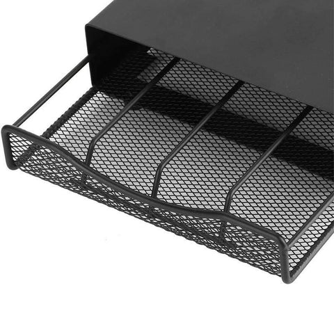 Coffee Pod Holder Drawer for Nespresso - 40 Capsules Storage Rack Stand