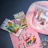 100/200X Iridescent Zip Bags for Food Storage & Holographic Makeup Pouch - 7*10cm 200PCS