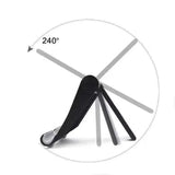 Desk Stand Holder for Mobile Phone Tablet iPad iPhone Samsung Universal Mount - Black