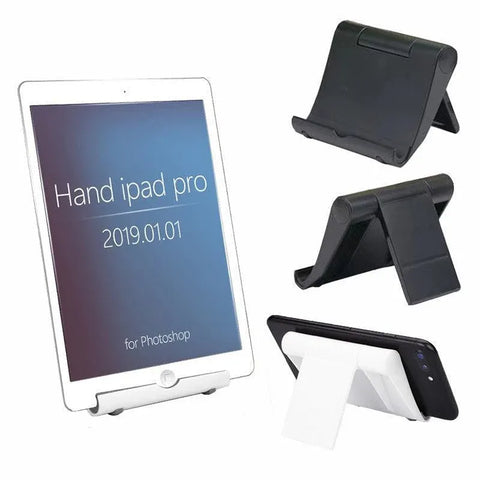 Desk Stand Holder for Mobile Phone Tablet iPad iPhone Samsung Universal Mount - Blue