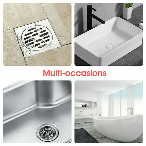New Bathroom Drain Hair Catcher Bath Stopper Sink Strainer Shower Filter Covers - Emerald Green