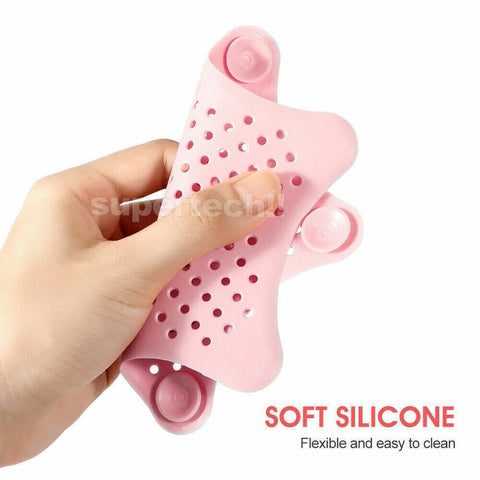 New Bathroom Drain Hair Catcher Bath Stopper Sink Strainer Shower Filter Covers - Emerald Green