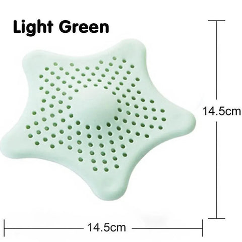 New Bathroom Drain Hair Catcher Bath Stopper Sink Strainer Shower Filter Covers - Emerald Green