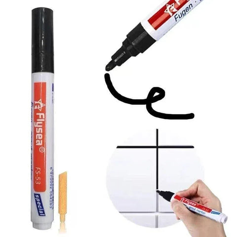 Tile Styling Pen Bathroom Floor Waterproof And Mildew Grout Marker Repair Pens - Khaki