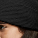 Men Women Mini Fisherman Beanie Winter Spring Hat Soft Knitted Docker Skull Cap - Rose Red
