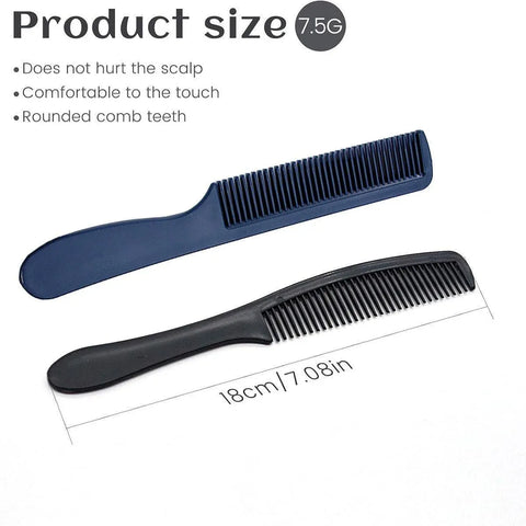 50PCS Individually Wrapped Combs for Hotel Guesthouse and Restaurant Bathroom - Blue
