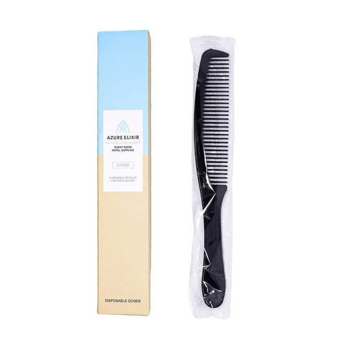 50PCS Individually Wrapped Combs for Hotel Guesthouse and Restaurant Bathroom - Blue